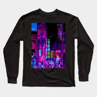 Waiting For A Neon Sign Long Sleeve T-Shirt